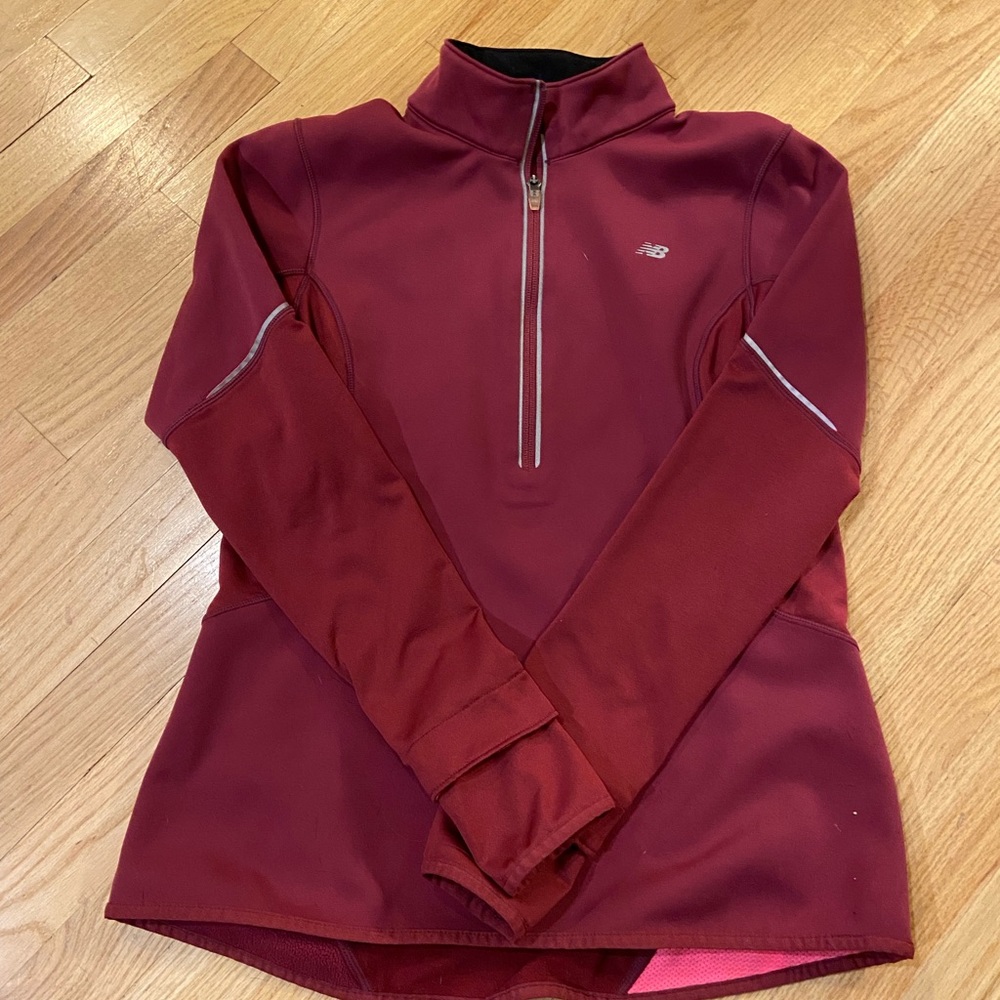 New Balance fleece lined half zip